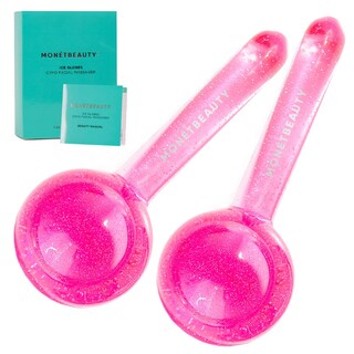 Foto 1 | Foto 1 | Ice Globes Monétbeauty Para Tratamientos Faciales Tensan La Piel De Color Rosa - Venta Internacional.
