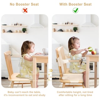 Foto 2 | Foto 2 | Asiento Elevador Totidyh Para Mesa De Comedor Para Niños Pequeños Con Respaldo - Venta Internacional.