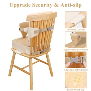 Foto 3 | Foto 3 | Asiento Elevador Totidyh Para Mesa De Comedor Para Niños Pequeños Con Respaldo - Venta Internacional.