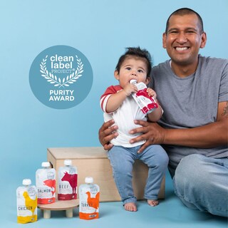 Foto 4 | Foto 4 | Bolsitas De Comida Para Bebés Serenity Kids De 6 Meses O Más Con Carne De Res Y Col Rizada 6 X 100 Ml - Venta Internacional.