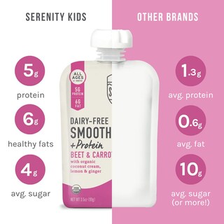 Foto 4 | Foto 4 | Smoothie Orgánico Para Niños Serenity De 6 Meses O Más  100 Ml  8 Unidades - Venta Internacional.