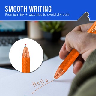 Foto 4 | Foto 4 | Bolígrafos De Gel Borrables Bunmo Material Escolar Multicolor Paquete De 10 - Venta Internacional.