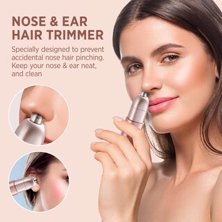 Foto 3 | Foto 3 | Removedor De Vello Facial Y Recortador De Nariz Vg Vogcrest Para Mujer - Venta Internacional.