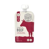 Bolsitas De Comida Para Bebés Serenity Kids De 6 Meses O Más Con Carne De Res  99 G X 12 - Venta Internacional.