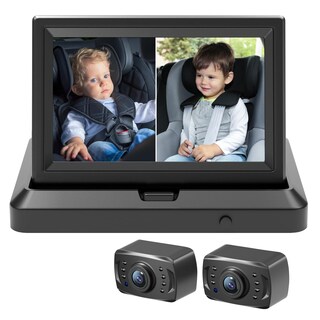 Foto 1 | Foto 1 | Cámara De Coche Para Bebés Itomoro Hd 1080p De Doble Canal Con 2 Cámaras Ir - Venta Internacional.