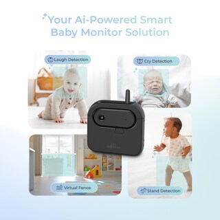 Foto 3 | Foto 3 | Monitor Inalámbrico Para Coche De Bebé Tiny Traveler Ai Smart Con Banco De Energía - Venta Internacional.