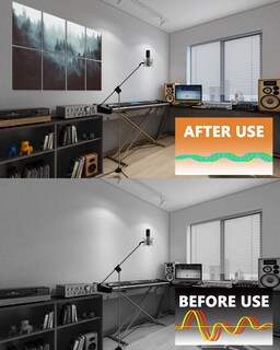 Foto 5 | Foto 5 | Paneles Acústicos Art Bubos Insonorizados  Paquete De 8 Unidades  48 X 32 Pulgadas  Fog Forest - Venta Internacional.