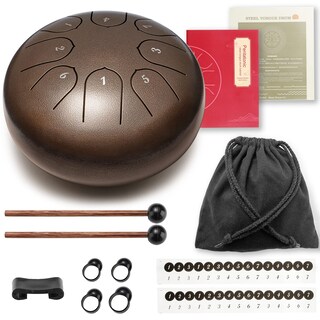 Foto 5 | Foto 5 | Instrumento Musical Leonbird Con Forma De Tambor De Acero 6 Pulgadas Y 8 Notas - Venta Internacional.