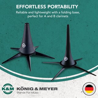 Foto 4 | Foto 4 | Soporte Para Clarinete K&m König & Meyer 15228.000.55 Portátil Negro - Venta Internacional.