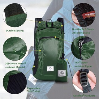 Foto 2 | Foto 2 | Mochila De Senderismo 4monster 24 L Resistente Al Agua Ligera - Venta Internacional.