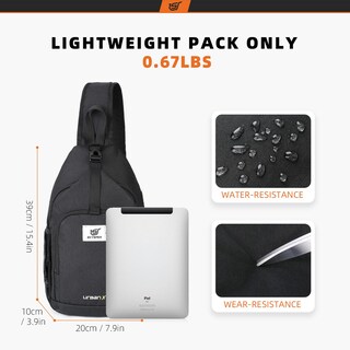 Foto 5 | Foto 5 | Mochila Bandolera Skysper Rfid Para Viajes Color Negro - Venta Internacional.