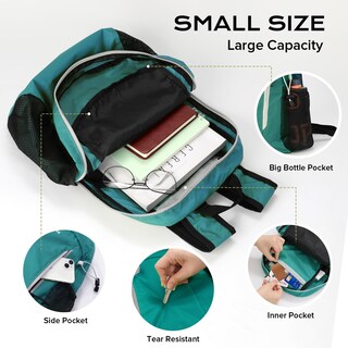 Foto 3 | Foto 3 | Mochila De Senderismo Vpbage De 15 Litros Ligera Y Resistente Al Agua - Venta Internacional.