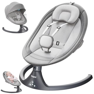 Foto 1 | Foto 1 | Baby Swing Napei Electric Con Bluetooth Y Mando A Distancia - Venta Internacional.
