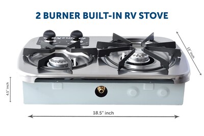 Foto 3 | Foto 3 | Estufa De Cocina Rv Flame King Ysnht600 Con 2 Quemadores De Propano - Venta Internacional.