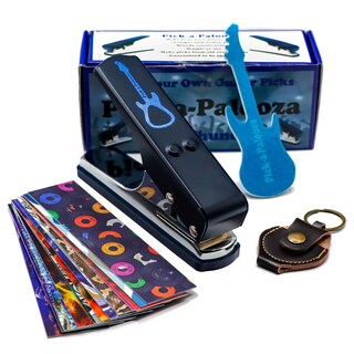 Foto 1 | Foto 1 | Púa Para Guitarra Punch Pick-a-palooza Con Soporte Y 15 Tiras  Color Azul - Venta Internacional.