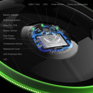 Foto 5 | Foto 5 | Disco Volador Tosy De 16 Millones De Colores Con 36 Led Rgb De 175 G - Venta Internacional.