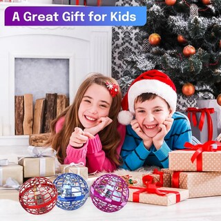 Foto 6 | Foto 6 | Flying Orb Ball Hover Ball Kidsjoy 2024 Con Luces Rgb Rojas - Venta Internacional.