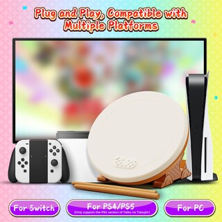 Foto 4 | Foto 4 | Controlador De Batería Taiko Iine Professional Pro Max Para Nintendo Switch/ps4/ps5/pc - Venta Internacional.