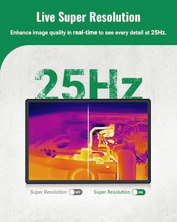 Foto 2 | Foto 2 | Cámara Térmica Hsftools P2w 256x192 Resolución Ir 640x480 - Venta Internacional.