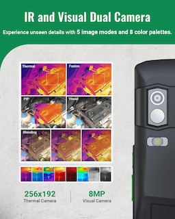 Foto 3 | Foto 3 | Cámara Térmica Hsftools P2w 256x192 Resolución Ir 640x480 - Venta Internacional.