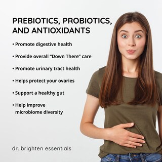 Foto 5 | Foto 5 | Suplemento Probiótico Dr. Brighten Para Mujeres 60 Cápsulas - Venta Internacional.