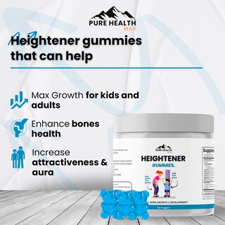 Foto 2 | Foto 2 | Gominolas Heightener Pure Health Max Natural Height Growth - Venta Internacional.