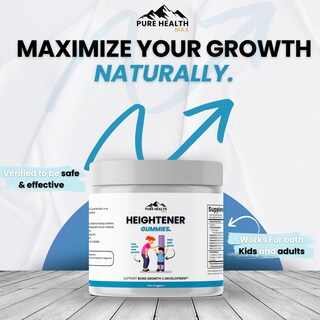 Foto 6 | Foto 6 | Gominolas Heightener Pure Health Max Natural Height Growth - Venta Internacional.