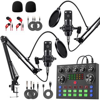 Foto 1 | Foto 1 | Paquete De Equipo De Podcast: Cambiador De Voz Sktome V8s Con Bm-800 - Venta Internacional.