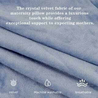 Foto 6 | Foto 6 | Almohada De Embarazo Chilling Home En Forma De U Color Gris - Venta Internacional.