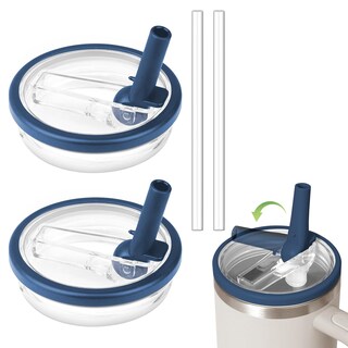 Foto 1 | Foto 1 | Paquete De 2 Unidades Con Tapa Abatible 900 Ml Para Vaso Stanley Quencher - Venta Internacional.