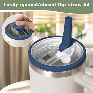 Foto 5 | Foto 5 | Paquete De 2 Unidades Con Tapa Abatible 900 Ml Para Vaso Stanley Quencher - Venta Internacional.