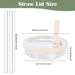 Foto 7 | Foto 7 | Paquete De 2 Unidades Con Tapa Abatible 900 Ml Para Vaso Stanley Quencher - Venta Internacional.