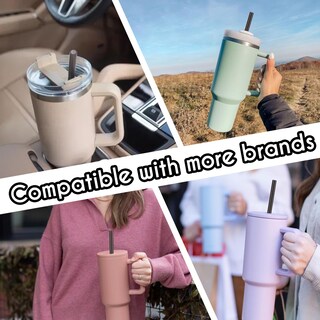 Foto 6 | Foto 6 | Pajita Aiersa De Repuesto Para Vasos Stanley De 40/30 Oz  Color Negro - Venta Internacional.