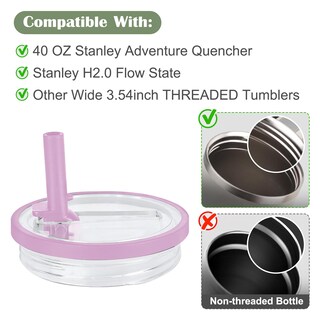 Foto 2 | Foto 2 | Tapa Abatible De Repuesto De 1 2 L Para Stanley Quencher  Paquete De 2 - Venta Internacional.