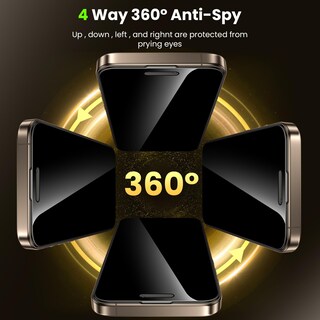 Foto 2 | Foto 2 | Protector De Pantalla De Privacidad Wsken Para Iphone 16 Pro De 6.3 Pulgadas Paquete De 2 - Venta Internacional.