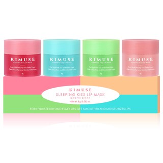 Foto 1 | Foto 1 | Set De Mascarillas Para Dormir Para Labios Kimuse Tratamiento Nocturno Con Manteca De Karité - Venta Internacional.