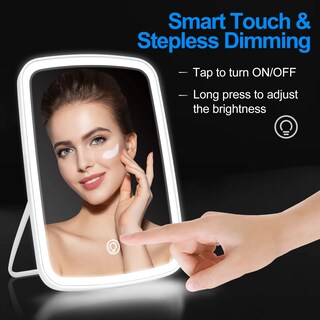 Foto 2 | Foto 2 | Espejo De Maquillaje Vikert Iluminado Con Luces Usb Recargables - Venta Internacional.