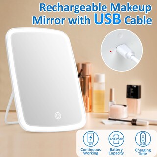 Foto 5 | Foto 5 | Espejo De Maquillaje Vikert Iluminado Con Luces Usb Recargables - Venta Internacional.