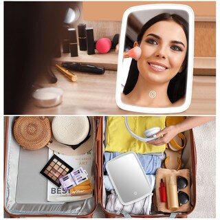 Foto 6 | Foto 6 | Espejo De Maquillaje Vikert Iluminado Con Luces Usb Recargables - Venta Internacional.