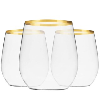 Foto 2 | Foto 2 | Copas De Vino De Plástico Sin Tallo Munfix 12 Oz (350 Ml) Paquete De 48 - Venta Internacional.