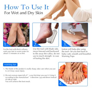 Foto 5 | Foto 5 | Lima Para Pies Pefei Colossal De Acero Inoxidable Para Pedicura - Venta Internacional.