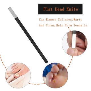 Foto 4 | Foto 4 | Juego De Cuchillos De Pedicura Watris Veiyi Quitaesmaltes Encarnados 4 Unidades - Venta Internacional.