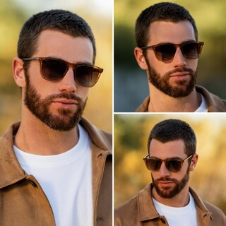 Foto 3 | Foto 3 | Gafas De Sol Wearme Pro Con Lentes Polarizadas Cuadradas Para Hombre - Venta Internacional.