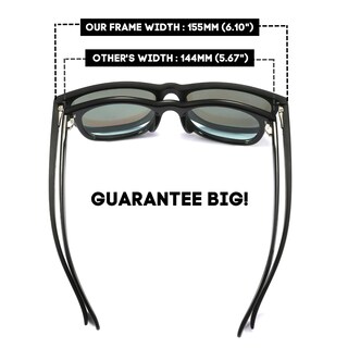 Foto 3 | Foto 3 | Gafas De Sol Privel Xxl Talla Extra Grande Polarizadas Para Hombre - Venta Internacional.