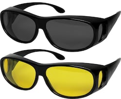 Gafas De Sol Fit Over Success  Polarizadas  100% Uv  Para Hombre Y Mujer - Venta Internacional.