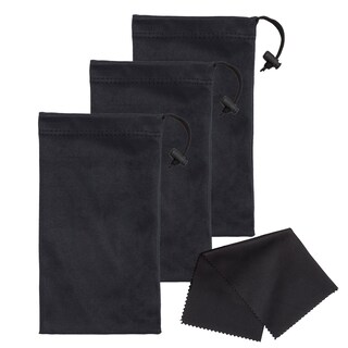 Foto 1 | Foto 1 | Set De Fundas Para Gafas De Sol Mamlyn Microfiber Soft 3 Unidades - Venta Internacional.