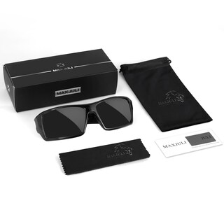 Foto 7 | Foto 7 | Gafas De Sol Deportivas Maxjuli Polarizadas Wrap Around Uv400 - Venta Internacional.