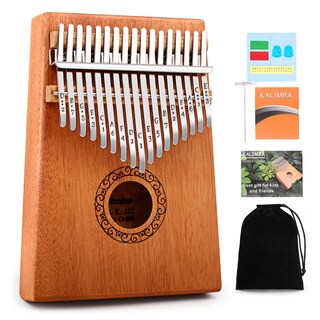 Foto 1 | Foto 1 | Piano Kalimba Thumb Yundie 17 Teclas Mbira Finger Color Marrón - Venta Internacional.