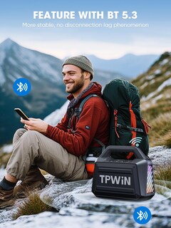 Foto 7 | Foto 7 | Altavoz Bluetooth Tpwin 80w De Máxima Potencia Ipx6 Resistente Al Agua - Venta Internacional.