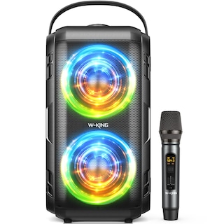 Foto 1 | Foto 1 | Altavoz Bluetooth W-king T9 80w Con Micrófono Inalámbrico - Venta Internacional.